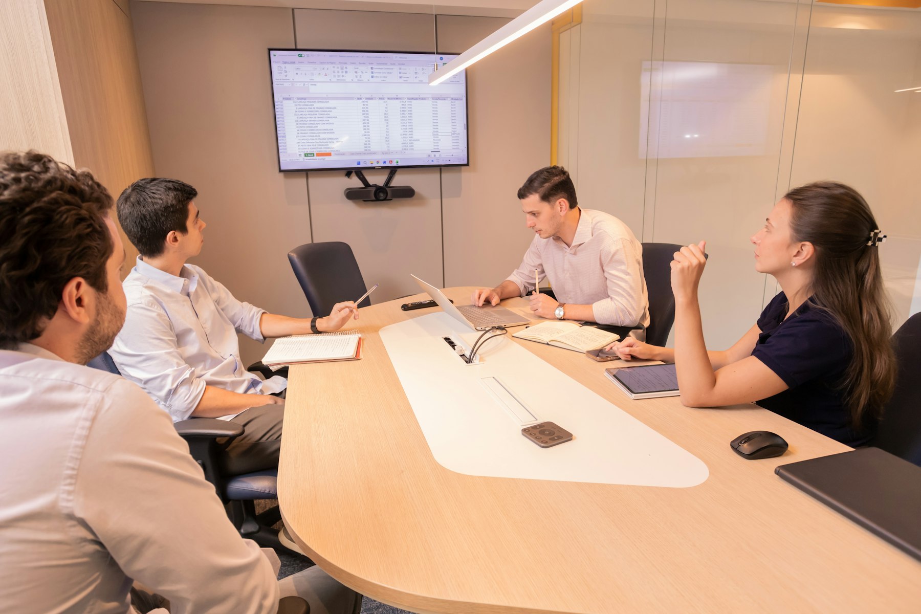 Delegates around a conference table